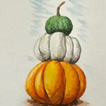 Watercolor Pumpkins